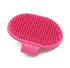 Veewon Silicone Pet Brush Pet Massage Bath Shampoo Brush Dogs Cats Cleaning Grooming Brushes (Rose)...
