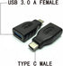 2-in-1 Powered Micro USB OTG Adapter 90 Degree Right Angled with Micro USB Power Charging Port for Streaming TV Stick, Android Phone or Tablet - 2...