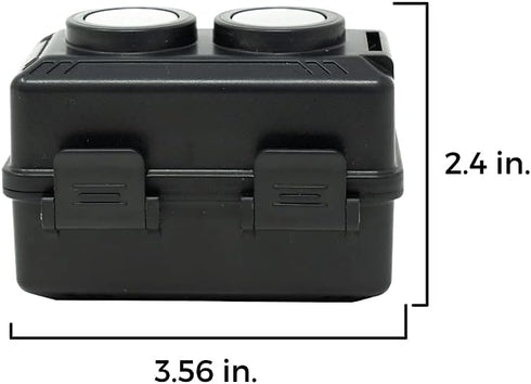 Waterproof Twin Magnetic Case - for Optimus 3.0 GPS Tracker - Tracker not Included...