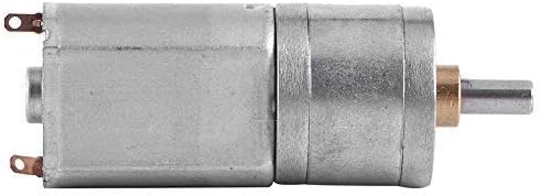 DC 12V Reversible High Reduction Electric Motor 15-200RPM Outer Diameter 20MM(200RPM)...