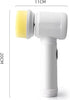 Upgraded Electric Cleaning Brush, USB Charging, 5 in 1 Magic Power Scrubber, with 3 Brush Heads for Kitchen Shower Bathtub Bidet Sofa Carpets...