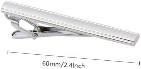 Men Metal Minimalist Design Necktie Tie Bar Clip Tie Tack Pin Tie Clip Clasp Clamp for Men Business Party Wedding Party Casual or Formal Occasions...