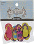 Decorative Shank Buttons for Sewing Craft Projects (Flip Flops (8 Pc))...