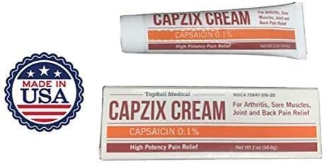 for Pain Relief 2 OZ Capsaicin .1%...