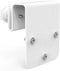 Gutter Mount for eufy Solocam S340, No Drill Outdoor Mount for eufy S340 Solar Camera (1 Pack, White)...