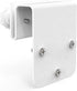 Gutter Mount for eufy Solocam S340, No Drill Outdoor Mount for eufy S340 Solar Camera (1 Pack, White)...