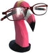 TANG SONG Creative Wood Hand Carved Eyeglass Holder Handmade Nose Flamingo Stand for Office Desk Home Decor Gifts...