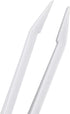 Precision Plastic Tweezers Kit - Plastic Anti static Tweezers Set Pickup Craft Electronics DIY Repair Tool - White - 6Pcs...