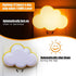 Mudder 2 Pack Night Light Plug into Wall Soft LED Night Light Cute Wall Nursery Lamp Warm Sensor Plug-in Intelligent Nightlight for Bedroom Hallwa...