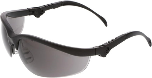 MCR Safety Glasses KD312 Gray lenses with UV Protection and Scratch Resistant Coating, 1 Pair...