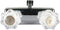 RV/Mobile Home Shower Faucet With Top Threaded Diverter - Chrome...
