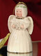 Lenox Christmas Angel with snowflake ornament Ivory Porcelain 24 k Gold New In box...