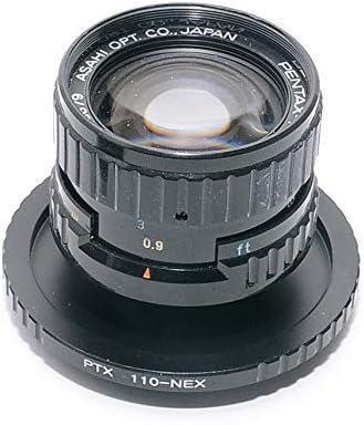Fotasy Pentax Auto 110 Lens to E-Mount Adapter, P110 E Mount, Compatible with Sony a7 a7R a7s II III IV a9 a7c Alpha 1 a6600 a6500 a6400 a6300 a61...