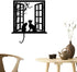 BIBITIME Tree Branch Fake Window Black Cats Wall Art Stickers for Bedroom Living Room Coffee Shop Vinyl Decals Nursery Bedroom Kids Room Decor 16....