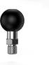 1 inch Ball Mount Adapter Threaded Post M8x1.25mm Compatible with RAM Mounts for Action Camera Tripod Ball Adapter Bike Motorcycle ATV Rearview Mi...