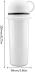 2-in-1 Toothbrush Travel Case,Toothbrush Holder with Cover,Toothbrush Cup,Portable Travel Toothbrush Cover,Durable,Suitable for Business Trip and ...