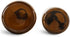 Premium Amber Glass Boston Round Bottles, 1/2 oz (15ml) Capacity - Durable, UV-Protective 5-Pack with Leak-Proof Black Cone-Lined Caps - Perfect f...