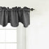 Turquoize Blackout Curtain Valances for Kitchen Windows/Bathroom/Bedroom Privacy Decorative Rod Pocket Short Scalloped Window Valance Curtains, 52...