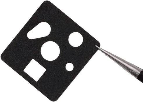 ZugGear DUROCK Keyboard Switch Pads 0.5mm Poron Foam for Hot Swap Keyboard, 120 Pieces...