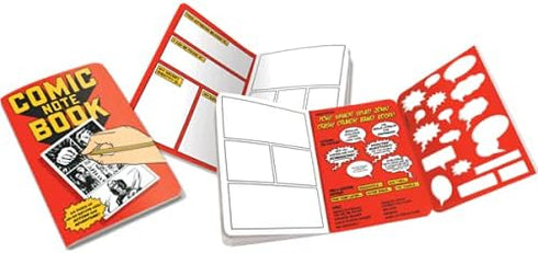 Comic Book Notebook - Filled With Blank Panels for Creating Your Own Comics - 7" x 4.75"...