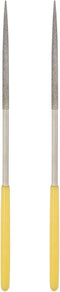uxcell Diamond Needle Files, 3mm x 140mm Round Type File Handles Hand Tool for Metal Wood Stone Marble 2pcs...