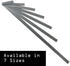 Ludwig Precision Aluminum Straight Edge Ruler, 12-INCH, Silver...