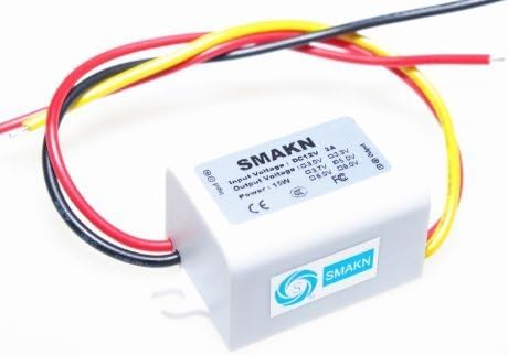 SMAKN® DC/DC Converter 12V 8-23V Step Down to 5V/3A 5V 3A 15W Power Supply Module...
