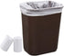 Small Trash Bags 2-4 Gallon Clear Garbage Bags (800 Count) CCLINERS Bulk Bathroom Trash Bags fits 2 Gallon 3 Gallon 4 Gallon Wastebasket liners fo...