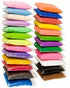 24PCS Colorful Modeling Clay Air Dry Clay Studio 24 Bright Color?No-Toxic Modeling Clay, Creative DIY Crafts...