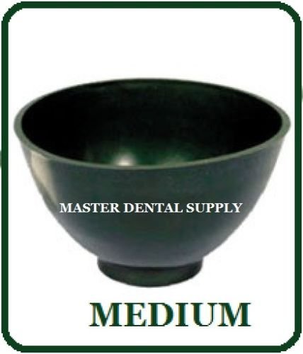 Dental Lab Mixing Bowl Flexible Alginate and Stone Medium Dark Green Flexi...