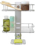 BATHBEYOND Shower Caddy Suction Cup Tier Shower Shelf - Adjustable Shower Caddy 400 Stainless Steel No-Drilling and Extra Adhesive Sticker for Mor...