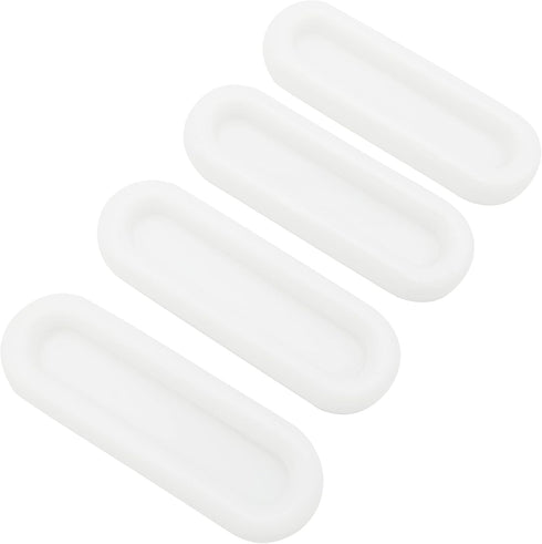 4 Pcs Window Plastic Stick on Cabinet Handles, Self Adhesive Handles Stick on Knobs for Cabinets and Drawers, Plastic Cabinet Handles for Kitchen ...