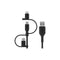 Belkin 3-in-1 Universal USB-A Cable - USB-C Cable, Lightning Cable, Micro-USB - Charging Cord Boost Charge Charger Designed for Apple iPhones & iP...