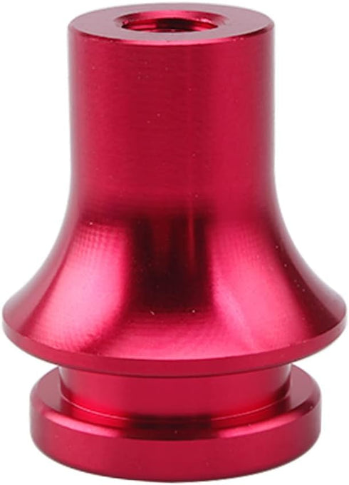 Aluminum Shift Knob Boot Retainer/Adapter for Manual Gear Shifter Lever 10x1.5 (Red)...
