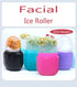 Ice Roller for Face and Eye, Ice Face Roller,Facial Beauty Ice Roller Skin Care Tools, Ice Facial Cube, Gua Sha Face Massage, Silicone Ice Mold fo...