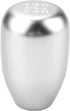 5 Speed Car Gear Shift Knob, Manual Gear Shift Knob Stick Head Shifter Lever Stick with 3 Adapters 8/10/12mm(Silver)...