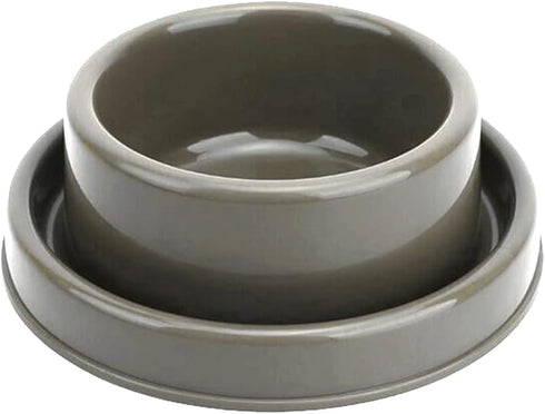 Ants Away Dog Bowl Cat Puppy Food Bowls Round No Spill Eating Feeder for Small Animals Blue S...