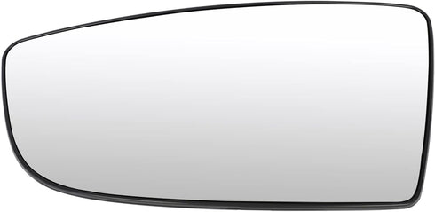 SCITOO Exterior Mirror Replacement Glass Driver Left Side Fit For Ford Transit 150 250 350 From 2015 To Onward Plastic Plate W/O Heated Replacemen...