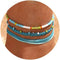Boho Anklet Layered Beaded Anklet Bracelets Rope Ankle Chain Summer Beach Foot Jewelry for Women (Blue)...