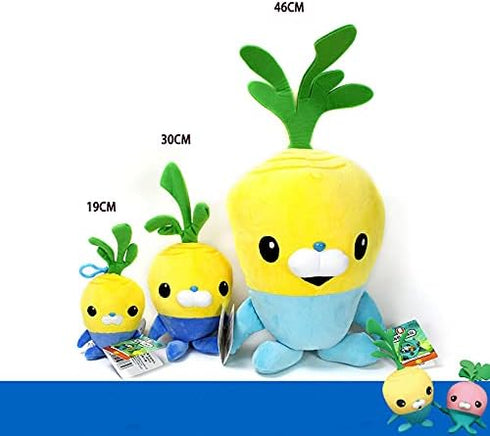 7.5 inch Vegimals Fish Stuffed Plush Toy, Children Software Cartoon Animal Doll Toys Gift (19cm Vegimals)...