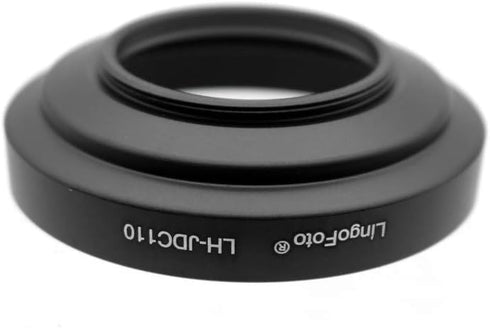 Camera Metal Lens Hood Filter Protector for Canon Power Shot G1X Mark III Replaces LH-DC110 with 49mm Cap...
