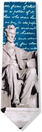 Blue Microfiber Tie | Lincoln Necktie...