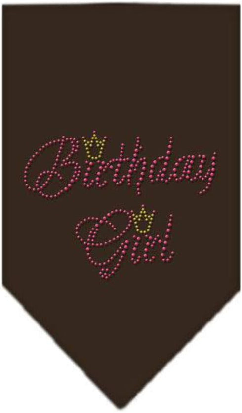 Mirage Pet Products Birthday Girl Rhinestone Bandana, Small, Red...