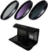 Vivitar VIV-FK3-46 3 Piece Filter Kit 46mm (Black)...
