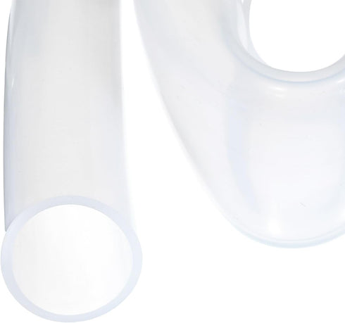 3.3ft 1/32" ID x 1/8" OD Silicone Tubing Clear 1mm x 3mm Industrial Plastic Tubing Pure Silicone Hoses for Pump Siphoning Draining Irrigation Brew...