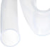 3.3ft 1/32" ID x 1/8" OD Silicone Tubing Clear 1mm x 3mm Industrial Plastic Tubing Pure Silicone Hoses for Pump Siphoning Draining Irrigation Brew...