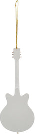 Broadway Gifts 5.5" White Wood Hollow Boby Electric Guitar Ornament Decoration...