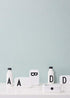 Design Letters TO GO Personal Water bottle (Available in A-Z) | 17 oz unbreakable cute sports water bottle | Reusable water bottle for kids and ad...