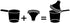 Plastic Measuring Scoop with Funnel, The Scoopie (6.5 cc | 1 1/3 Teaspoon | 6.5 mL) Measuring Spoons for Powders, Coffee, Pet Food, Protein, Spice...
