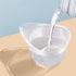 65 Pcs 5ml Disposable Eye Wash Cups Portable Plastic Measuring Cup Eye Flush Cleaning Cups...